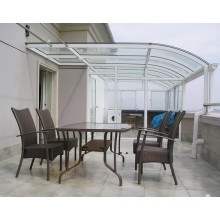 Polycarbonate Plastic Cover Outdoor Canopy Balcony Awning Design